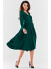 Awama Kleid in Dunkelgrün
