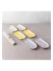 Ard'time 6-delige set: serveerschalen "Sabae" meerkleurig - (B)17 x (H)2 x (D)8 cm