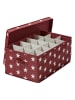 STORE IT Kerstballenbox rood - (B)58 x (H)25 x (D)36 cm