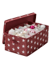 STORE IT Kerstballenbox rood - (B)58 x (H)25 x (D)36 cm