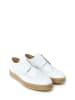 Frank Daniel Leder-Sneakers in Weiß