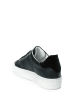 Frank Daniel Leren sneakers zwart