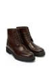 Frank Daniel Leren boots donkerbruin