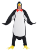 amscan 2-delig kostuum "Pinguïn" zwart/wit