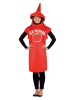 amscan 2tlg. Kostüm "Ketchup" in Rot