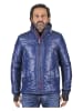 Peak Mountain Doorgestikte jas "Capa" blauw