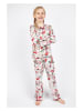 Cyberjammies Pyjama "Robyn" in Weiß/ Bunt