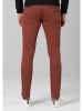 Timezone Spodnie chino "Janno" w kolorze czerwonym
