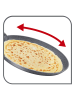 Tefal Crêpepan "Resist" grijs/zwart - Ø 25 cm