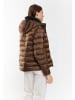 Northwood Steppjacke "Jamie" in Dunkelbraun