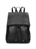 Wojas Leder-Rucksack in Schwarz - (B)21 x (H)26 x (T)9,5 cm