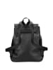 Wojas Leder-Rucksack in Schwarz - (B)21 x (H)26 x (T)9,5 cm