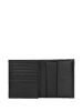 Wojas Leder-Geldbörse in Schwarz - (B)10,5 x (H)12,5 x (T)2,5 cm