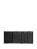 Wojas Leder-Geldbörse in Schwarz - (B)10,5 x (H)12,5 x (T)2,5 cm