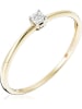 LA MAISON DE LA JOAILLERIE Złoty pierścionek "Pure" z diamentem