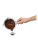 Zenker Chocolade-smeltpan zilverkleurig - (L)26 x Ø 11 cm