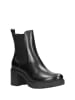 Wojas Leren chelseaboots zwart