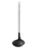 Rösle Sauslepel "Basic Line" zwart/zilverkleurig - (L)28 cm