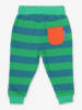 Toby Tiger Spodnie dresowe w kolorze zielonym