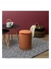 Ethnical Life Pouf in Ocker - (H)40,5 x Ø 29 cm