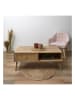 Ethnical Life Couchtisch "Bali" in Hellbraun - (B)110 x (H)41 x (T)59 cm