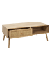 Ethnical Life Couchtisch "Bali" in Hellbraun - (B)110 x (H)41 x (T)59 cm