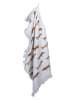Clayre & Eef 2-delige set: gastendoeken wit - (L)66 x (B)40 cm