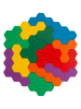 small foot Edukacyjna gra logiczna "Hexagon" - 3+