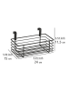 Wenko Hangmand zwart - (B)24 x (H)11,5 x (D)15 cm