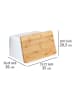 Wenko Broodtrommel wit - (B)35 x (H)20,5 x (D)26 cm
