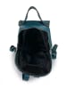 ORE10 Skórzany plecak "Rias" w kolorze niebieskim - 23 x 33 x 12 cm
