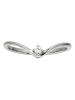 Vittoria Jewels Weißgold-Ring mit Diamant