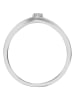 Vittoria Jewels Witgouden ring met diamant