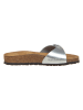 Birkenstock Slippers "Madrid" zilverkleurig - wijdte S