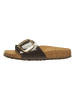Birkenstock Slippers "Madrid Big Buckle" zwart - wijdte S