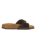 Birkenstock Slippers "Madrid Big Buckle" zwart - wijdte S