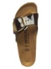Birkenstock Slippers "Madrid Big Buckle" zwart - wijdte S