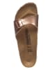 Birkenstock Pantoletten "Madrid" in Kupfer - Weite S