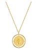 Nahla Jewels Vergold. Halskette mit Anhänger - (L)45 cm