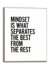 Orangewallz Ingelijste kunstdruk "Mindset" - (B)40 x (H)50 cm