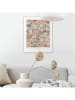 Orangewallz Ingelijste kunstdruk "Acanthus portiere" - (B)40 x (H)50 cm