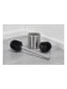 Everysentials Edelstahl-WC-Garnitur - (H)36,5 cm