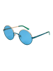 Guess Unisex-Sonnenbrille in Gold/ Blau