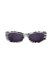 Guess Damen-Sonnenbrille in Weiß-Schwarz/ Dunkelblau