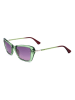 Guess Damen-Sonnenbrille in Grün/ Lila