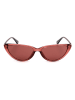 Guess Damskie okulary przeciwsłoneczne w kolorze czerwonym