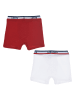 Levi's Kids 2-delige set: boxershorts wit/rood