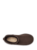 UGG Skórzane botki "Classic Mini" w kolorze brązowym