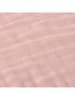 Lässig 3er-Set Mulltücher in Rosa/ Weiß/ Rot - (L)85 x (B)85 cm