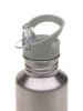 Lässig Trinkflasche "Safari" in Silber/ Grün - 500 ml